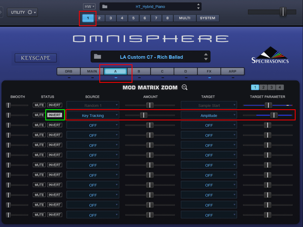 Hybrid Piano（Omnisphere 2 Keyscape VIP用）プリセット