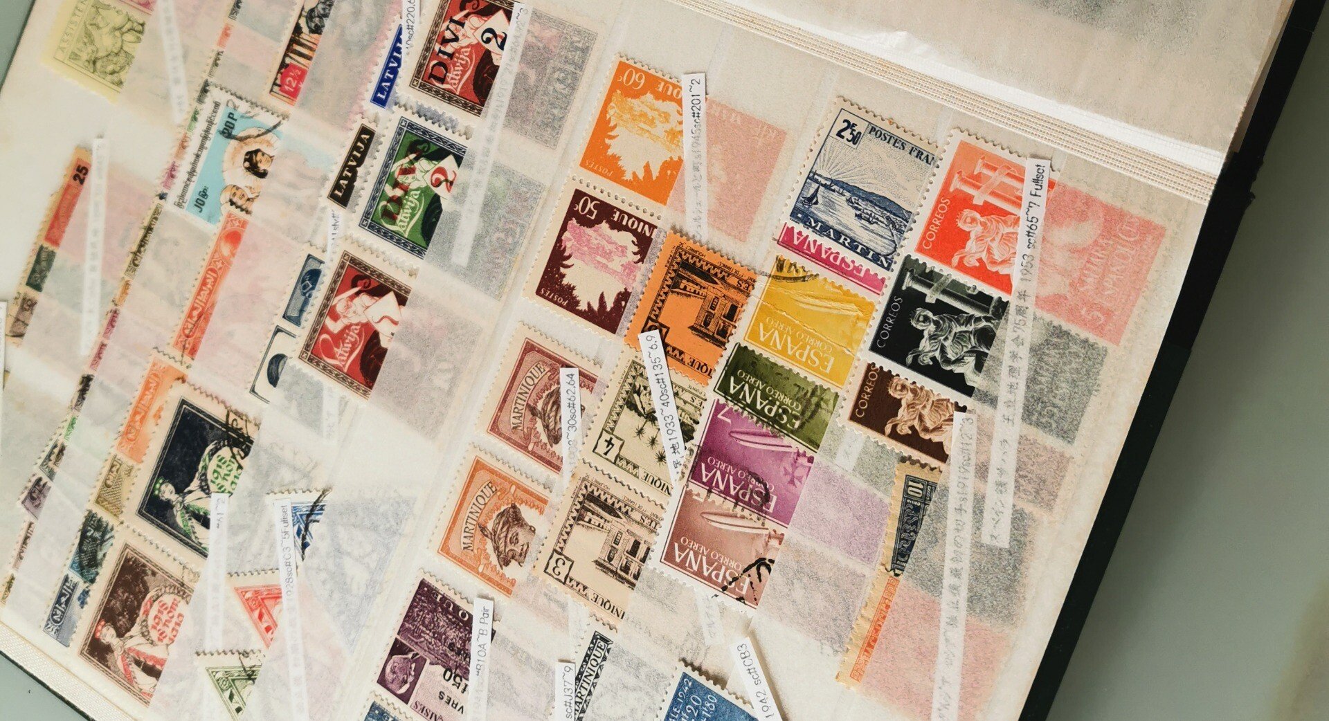 世界の切手コレクション1から260まで❗️ 世界の切手コレクション1から260