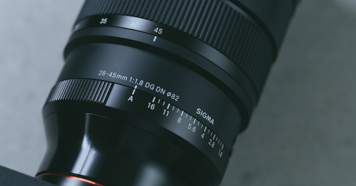 作例アリ SIGMA 28-45mm F1.8 DG DN Art Eマウント用 SIGMA 28-45mm F1.8 DG DN | Art使用レビュー【単焦点レベルの