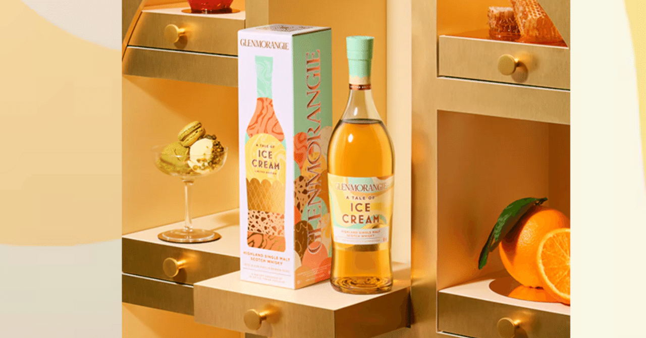 【酒】GLENMORANGIE A TALE OF ICE CREAM 限定版 Glenmorangie A Tale of Ice Cream Scotch Single Malt Limited