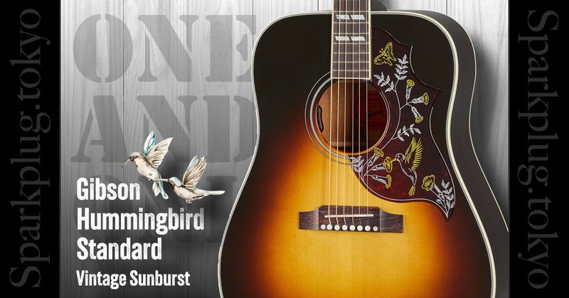 【海外輸入】 極上美品byGibson ハミングバードMAISONエレアコ音出し良好 ギター