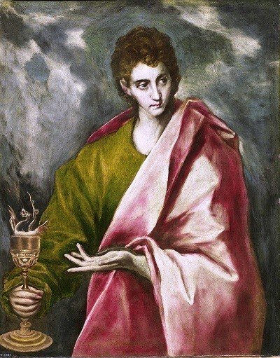 El_Greco 使徒ヨハネ　エルグレコ