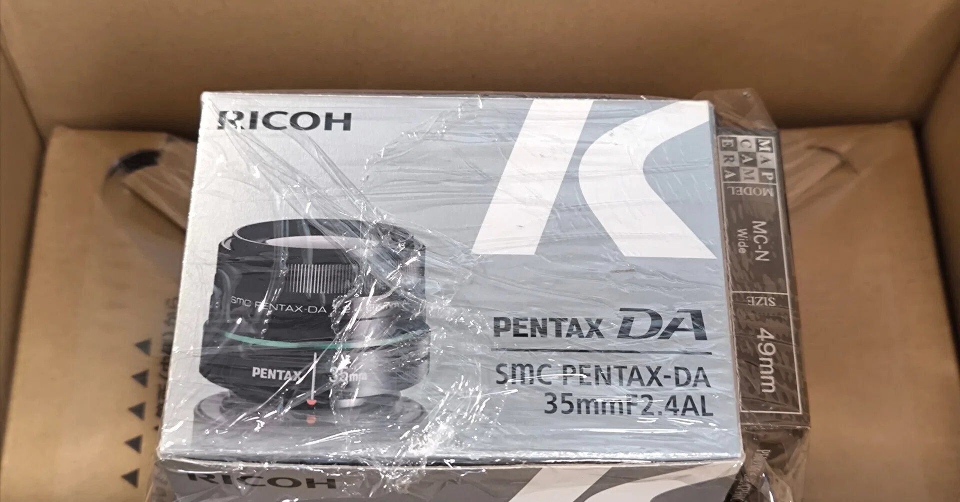 PENTAX DA 35mm F2.4 生産終了カラー 箱ありフィルターおまけ 【公式通販】