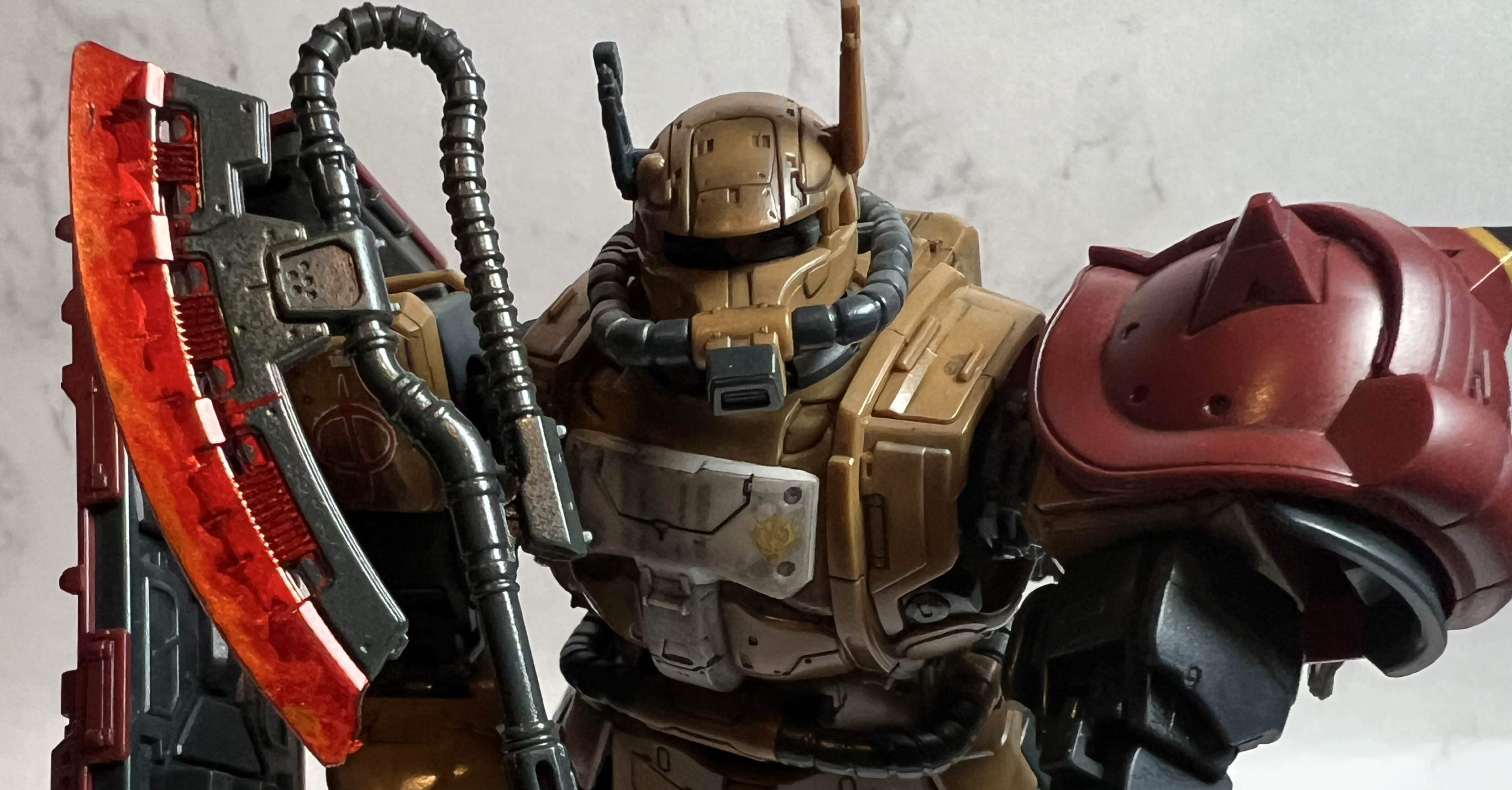 MS-06F ザクⅡ【イリヤ・ソラリ大尉機】（と『機動戦士ガンダム 復讐の