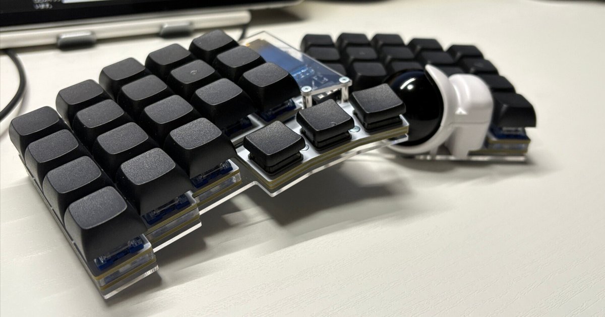 【初回限定】 Keyball39】自作キーボードレビュー｜りん キーボード
