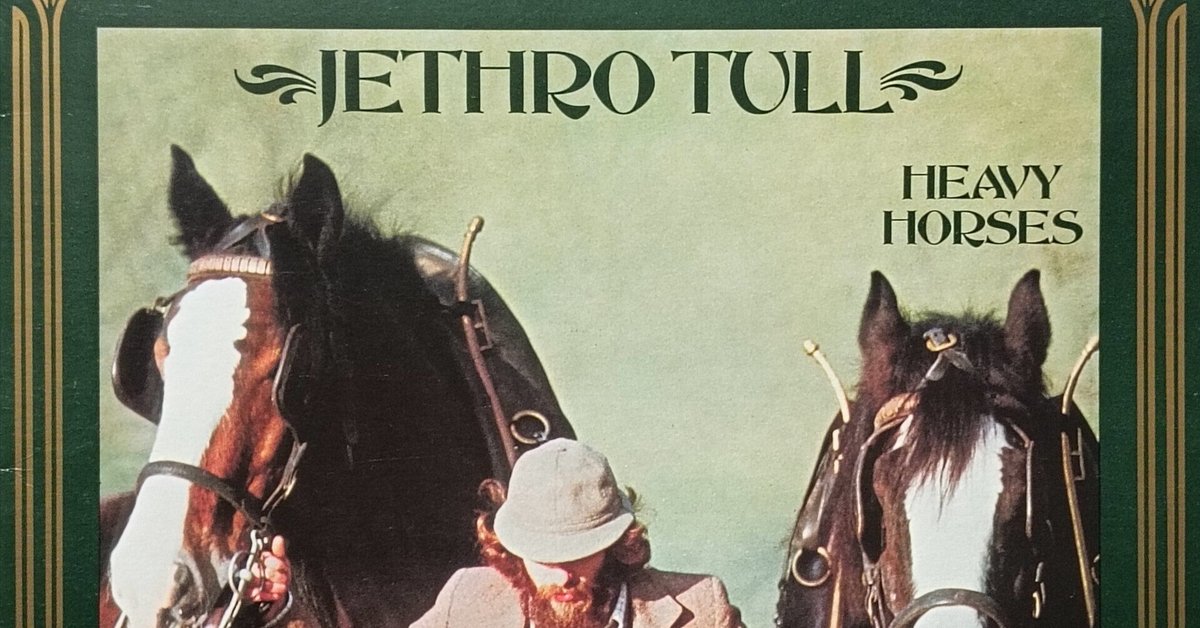 ランキング上位のプレゼント Heavy Horses(逞しい馬)】(1978) Jethro Tull 原点回帰した 洋楽