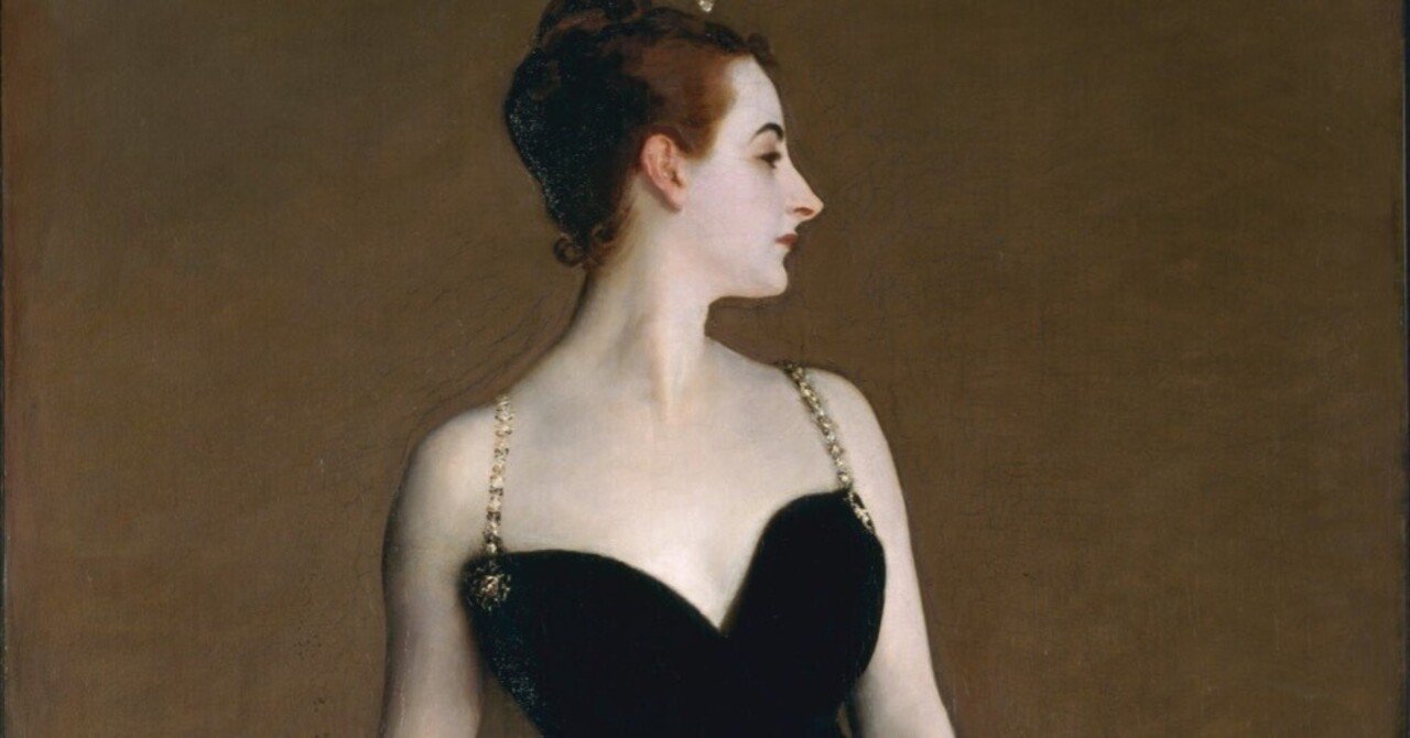 サージェント『マダムX』一枚の絵が作り出したスキャンダルとその後の