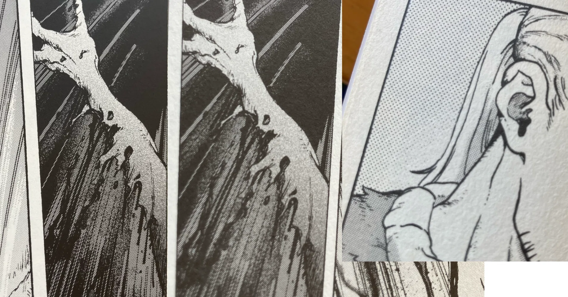 Comparison of Doujin Printing Cover / Body Paper (Monochrome Manga 