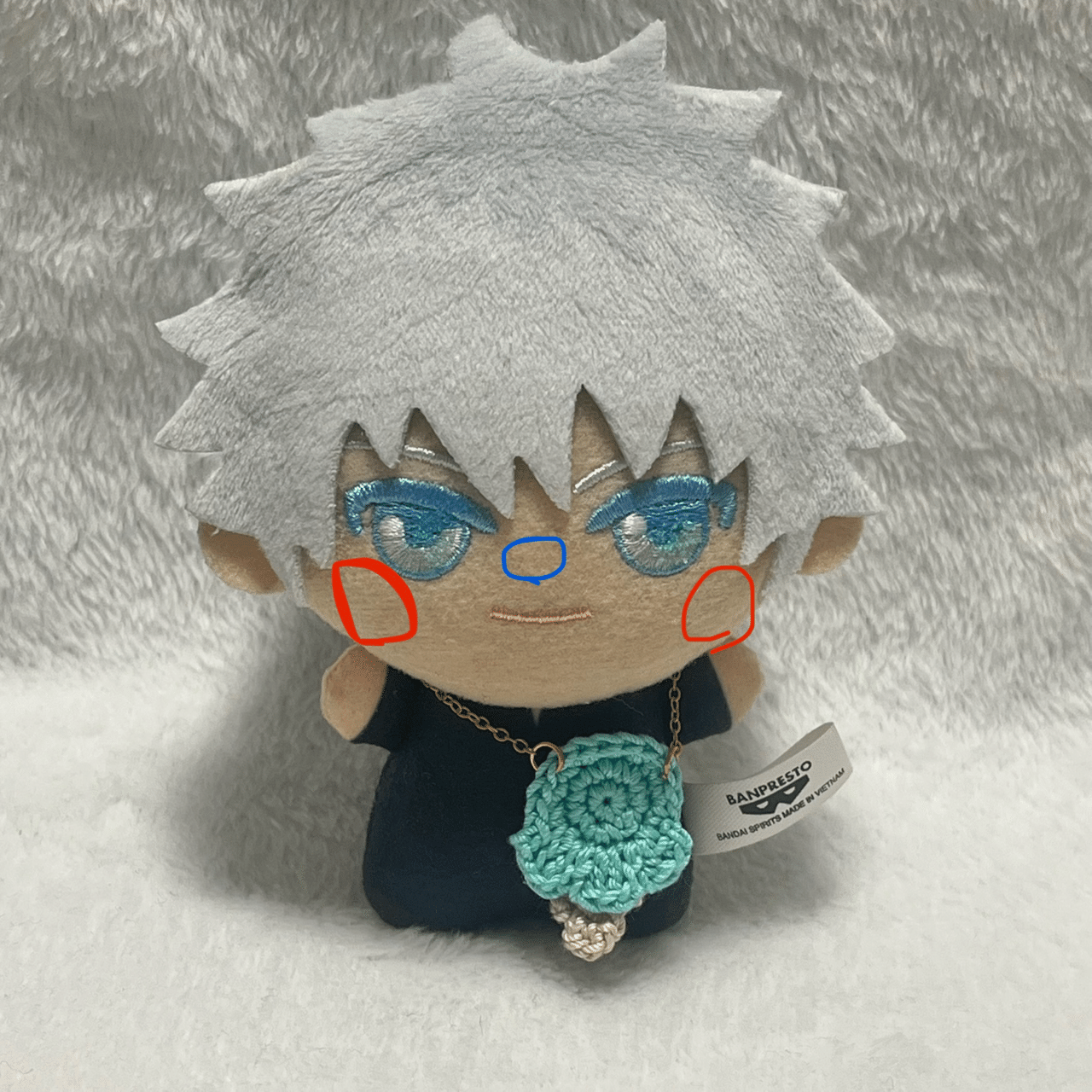 【生産終了】 ぬいぐるみ 20cm チーク付き 初音ミクシリーズ ふわぷち LLぬいぐるみ“MEIKO”｜プライズ・くじ