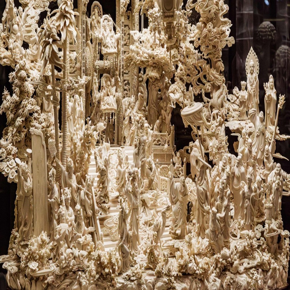 メダカ旅行記【象牙と石の彫刻美術館～ジュエルピア～】｜メダカちゃん