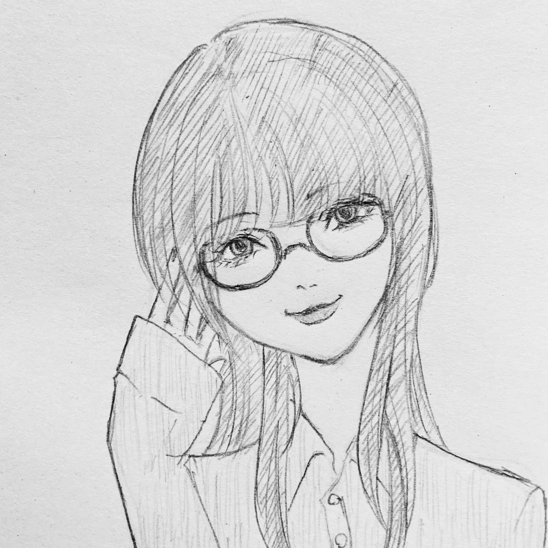 本日の成果です。 「やあやあ、灯翠です」 女子校でモテる人の波動を感じる灯翠さま……。 ブログの眼鏡姿素敵でした👓 手って難しすぎるな。|無害