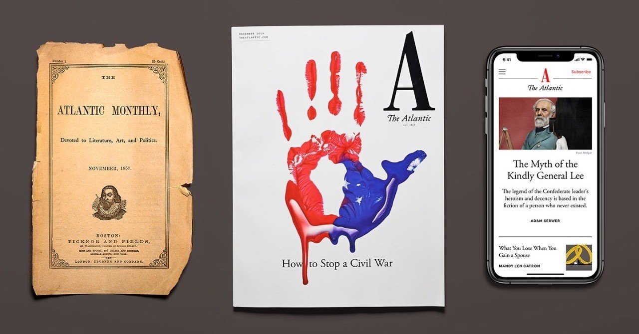 アトランティック誌のリデザイン Satoru Kimura Note