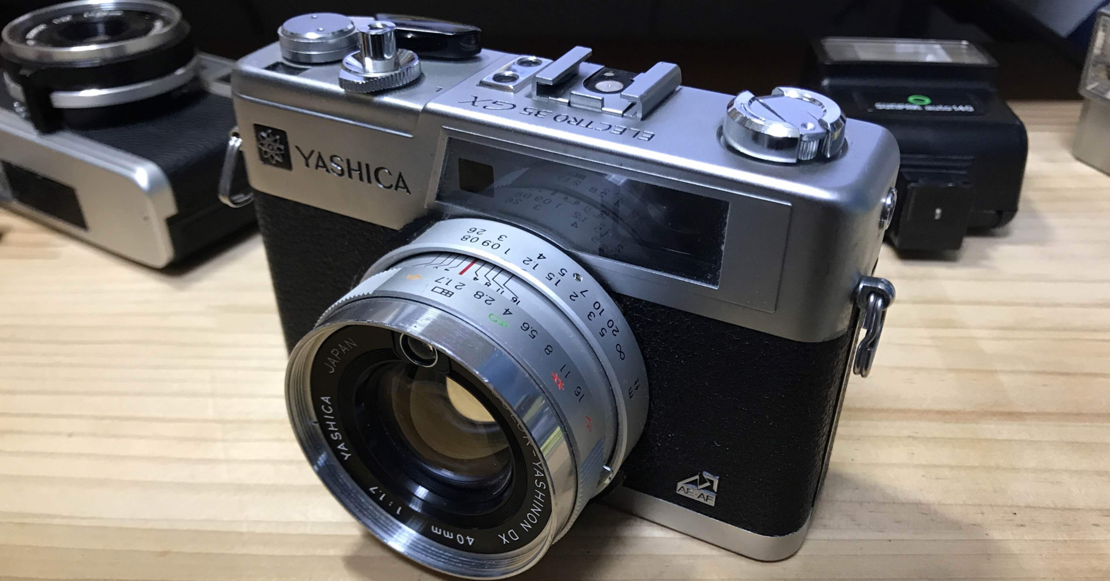 あめ　【完動品】 YASHICA ELECTRO 35G 動作確認済み 完動品☆YASHICA ELECTRO 35 GS フィルムカメラ 動作確認済み