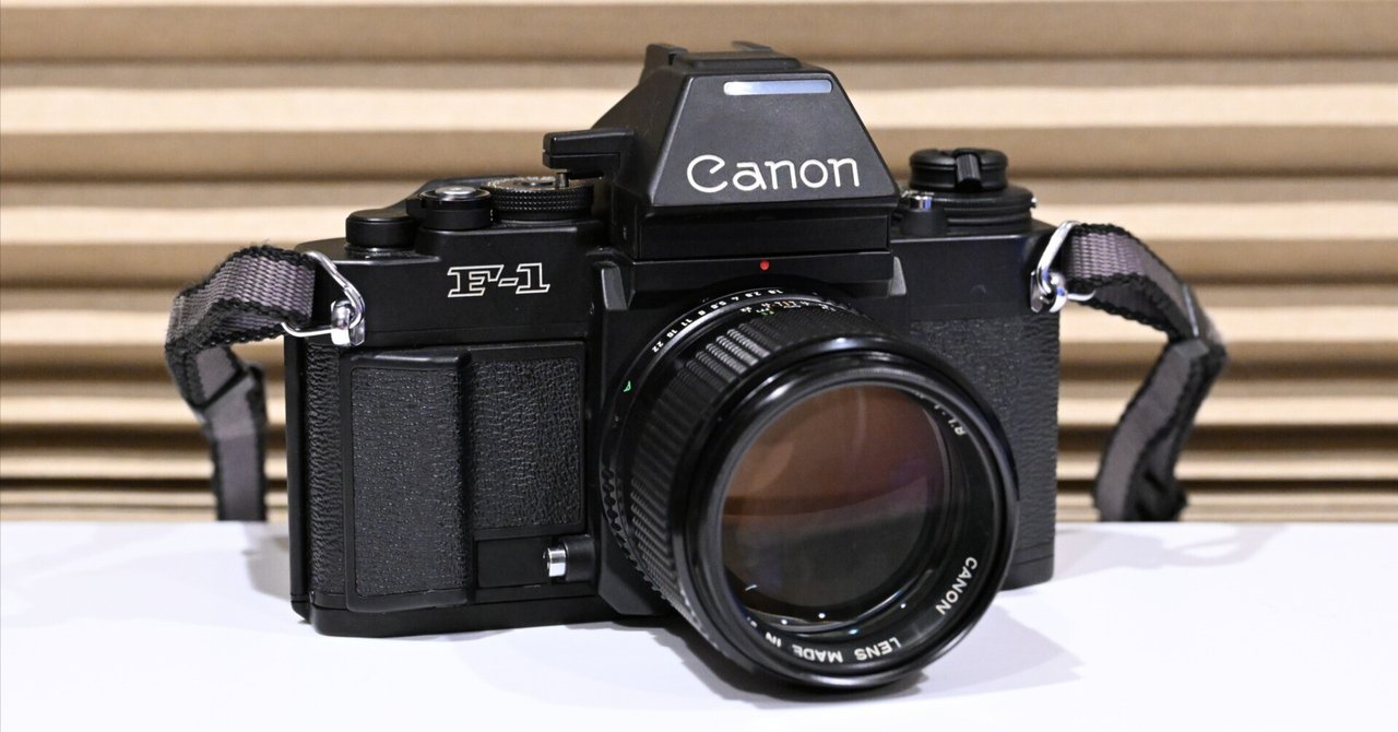 Canon New F-1｜♨
