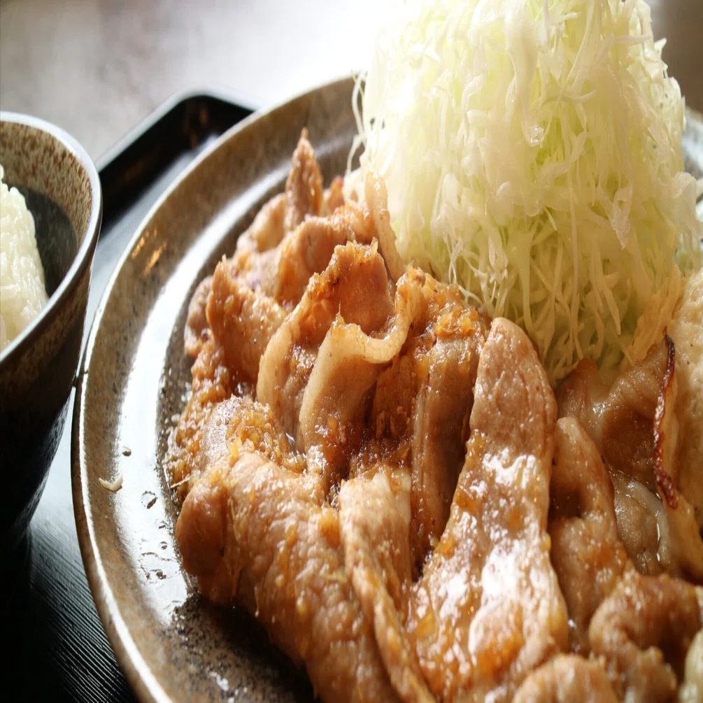 CanonEOSM3で生姜焼き定食撮ってみた｜オレソト/あした俺は外に出る