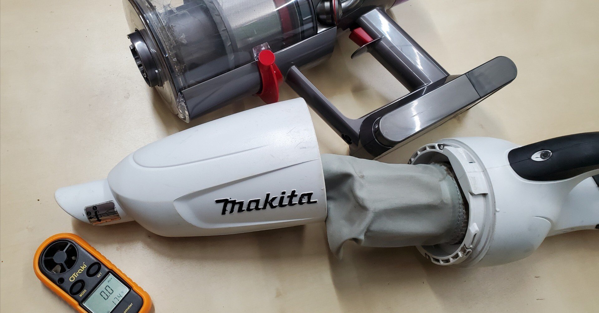 コードレス掃除機の吸引力（風速）｜有)越谷電器