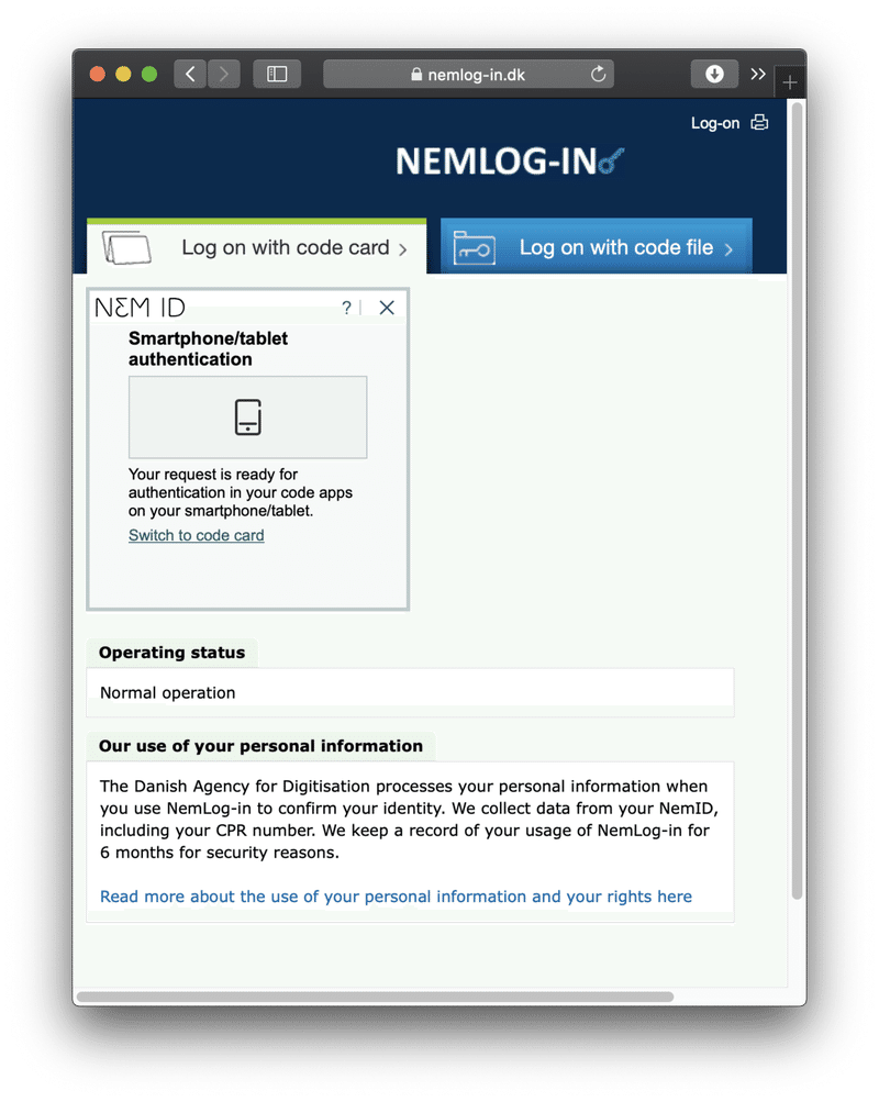 NemIDログイン 04