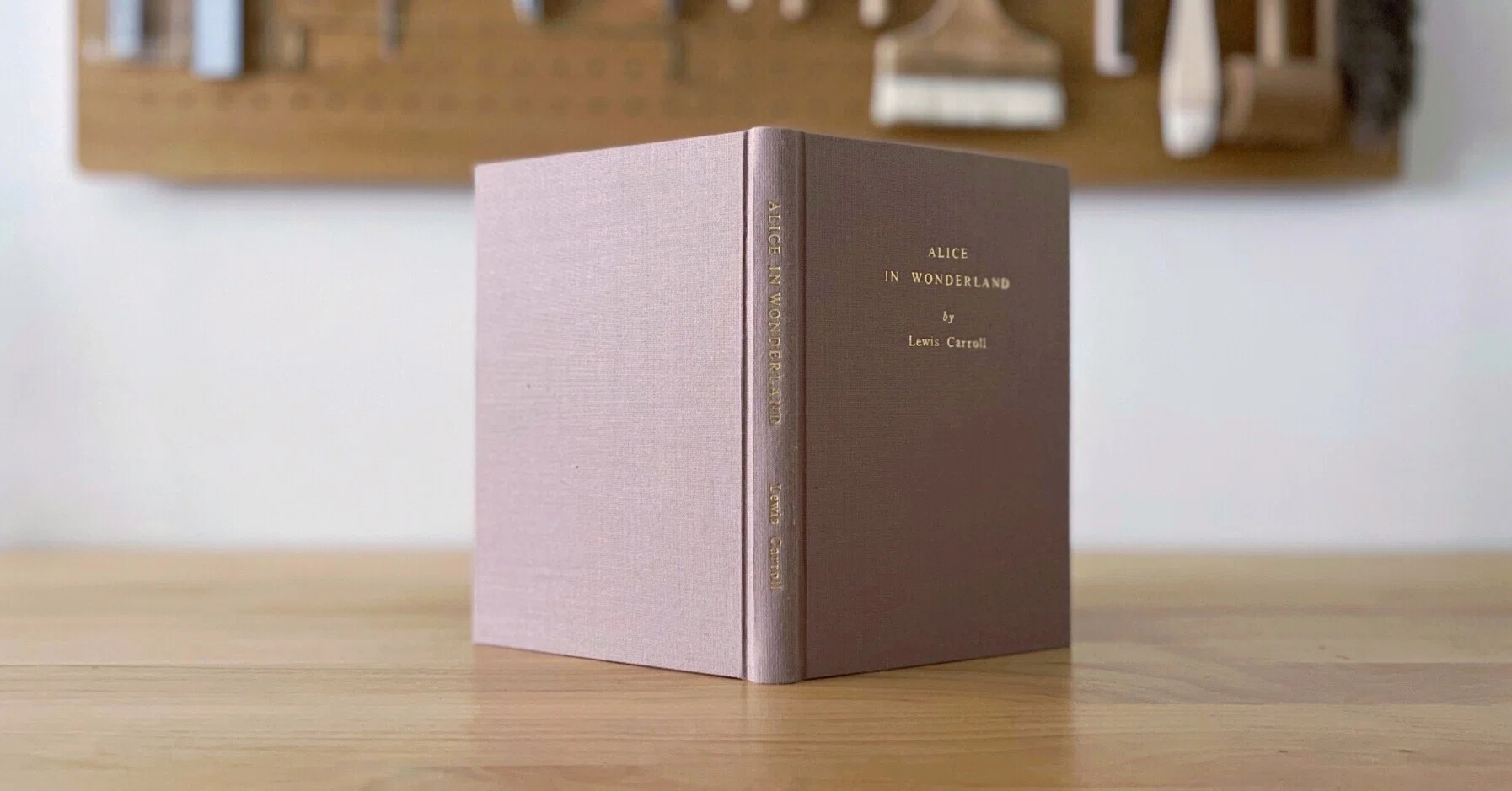 Bookbinding Notes] Alice in Wonderland | Rounded-back Hardcover
