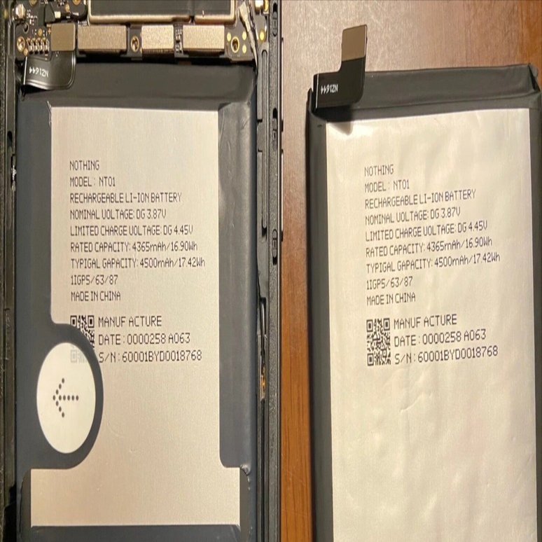 Nothing Phone (1) 8GB 256GB 今月バッテリー新品交換 Nothing Phone(1)のバッテリーを自力交換してみた！｜ぷ。