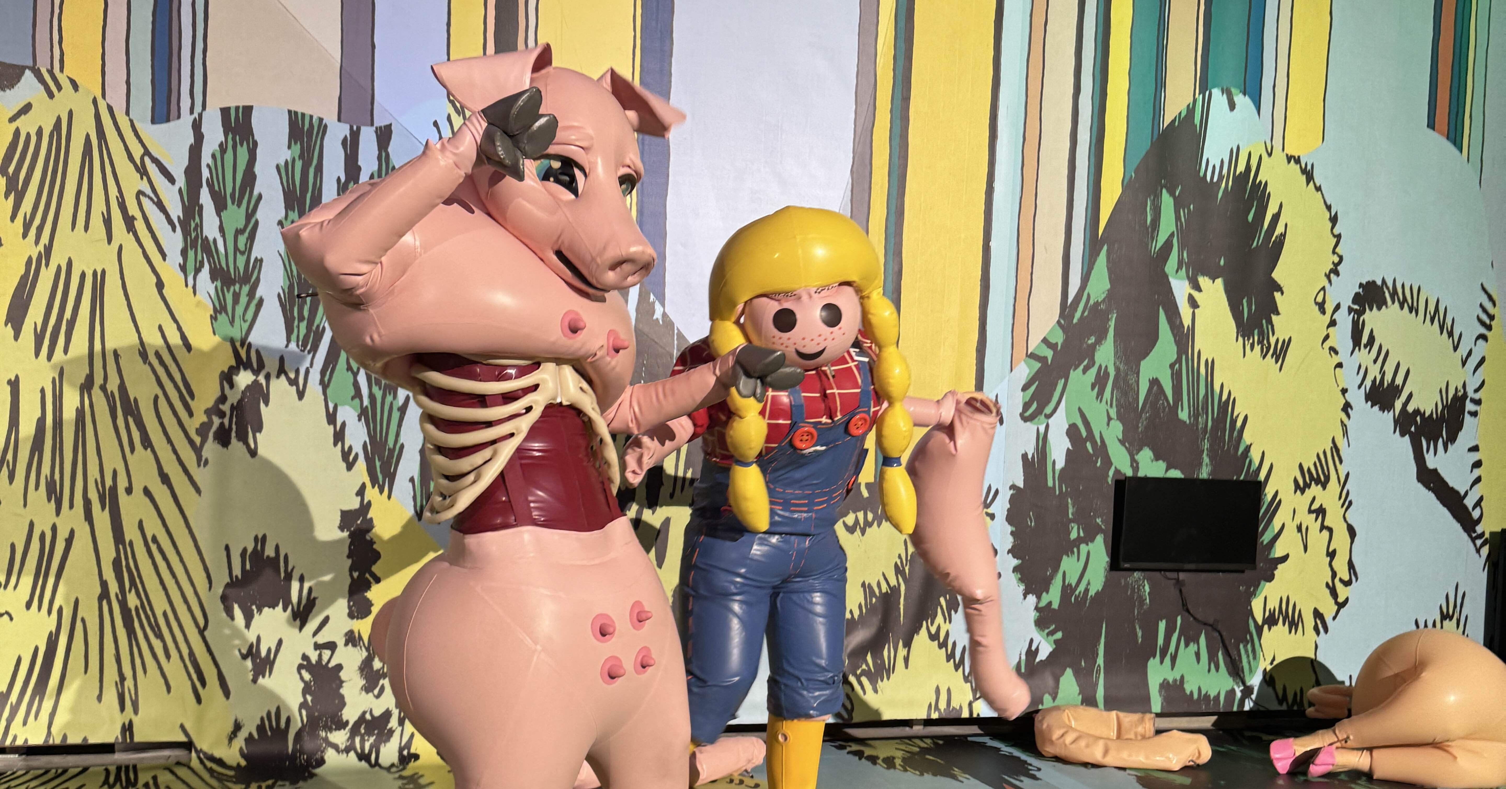 黒部市美術館開館30周年 サエボーグ Enchanted Animals】を