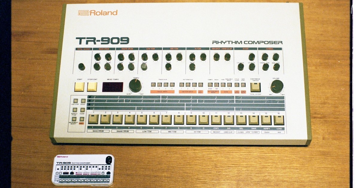 19 my favorite things ①｜TR-909 ②/2｜tomohonote