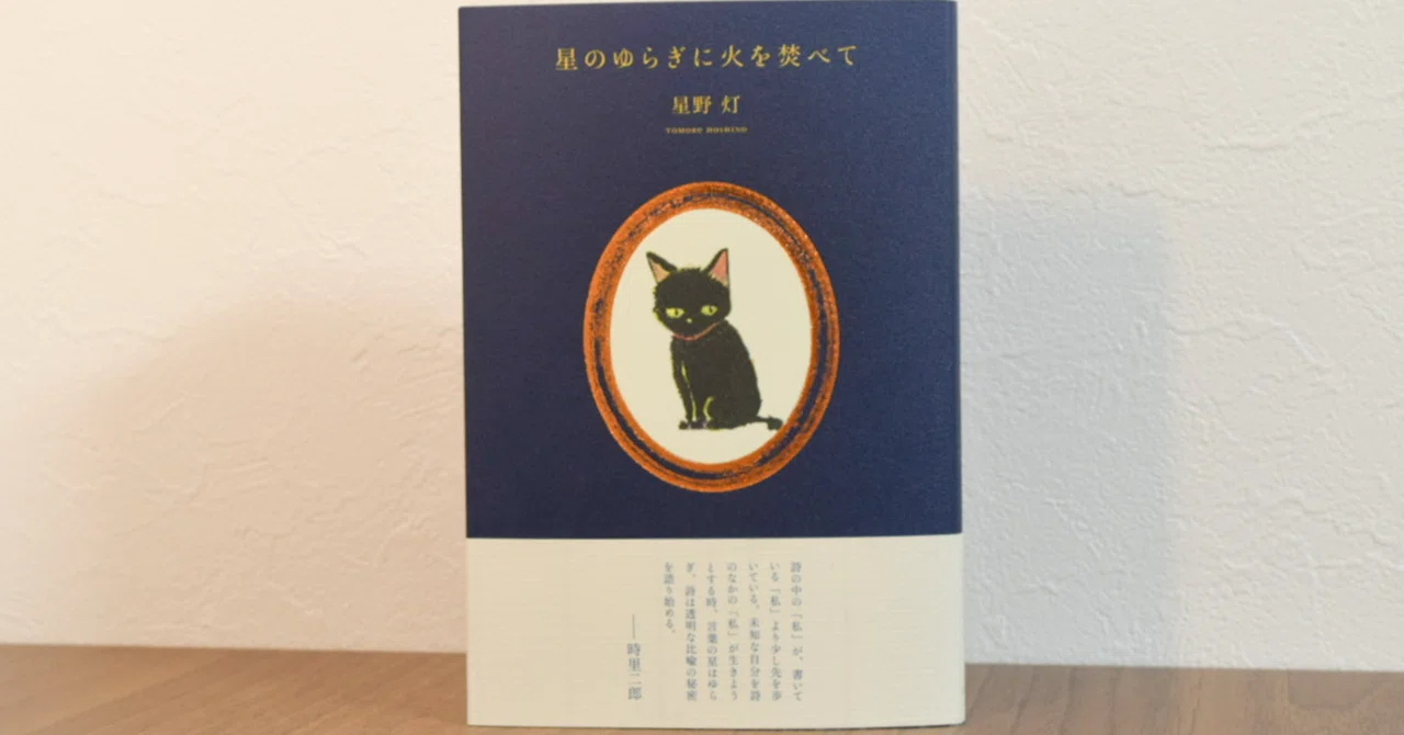 黒猫日記】 初詩集と対面のとき｜星野灯