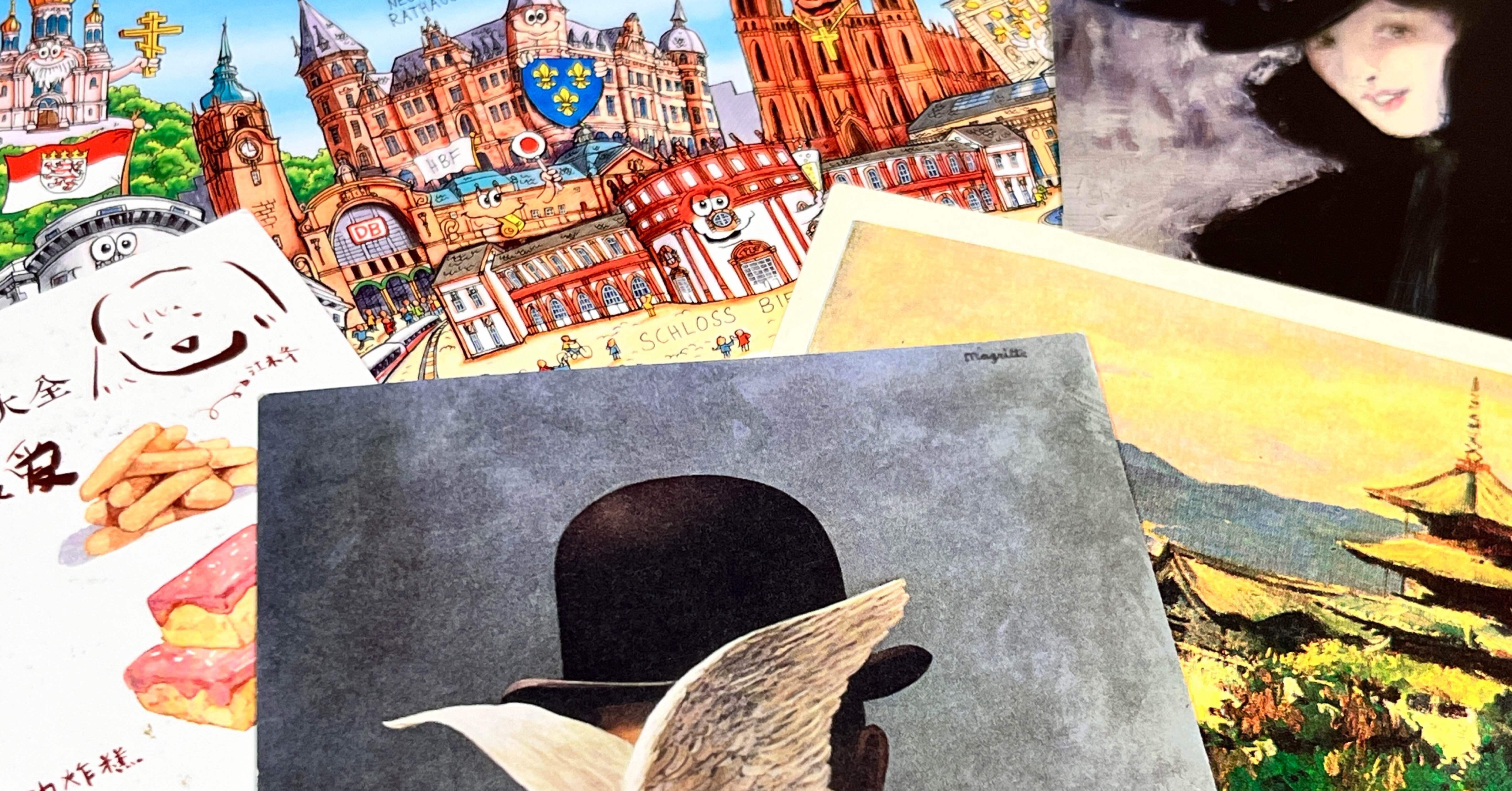 ポスクロ記録】愛するアート、そしてポストカード｜yuu