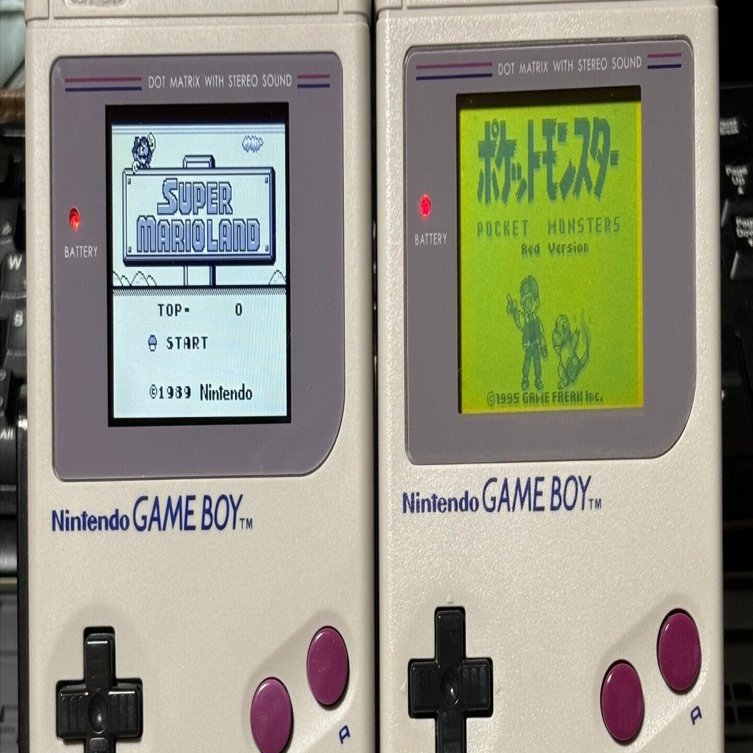 初代ゲームボーイのシェル交換と液晶移植｜忍