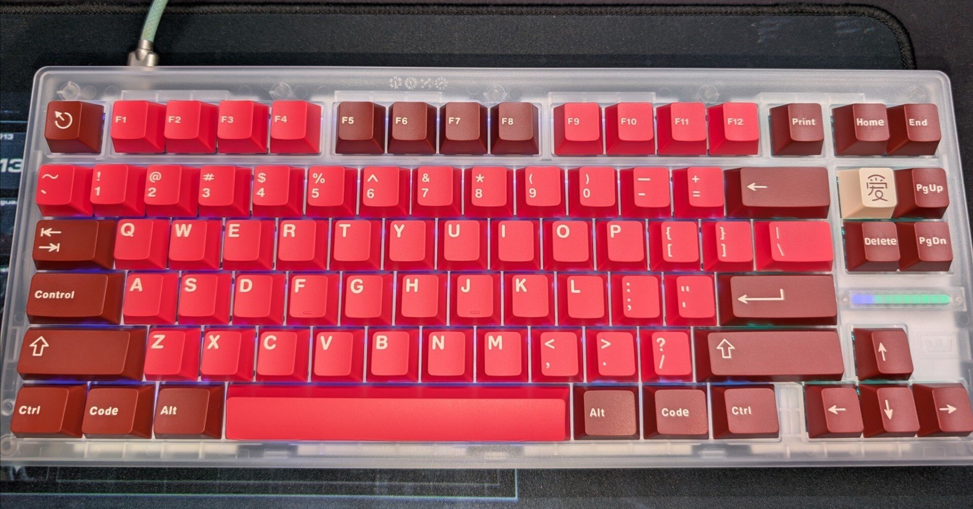 wooting 60he キーキャップ変更 GH60互換ケース対応キーボード(Wooting 60 HEなど)の