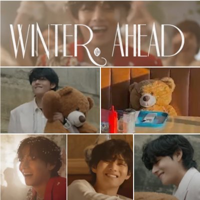 ☆makino☆ WINTER AHEAD V テテ 2枚セット テテ『Winter Ahead』ビハインド公開！Weverseにはメッセージが