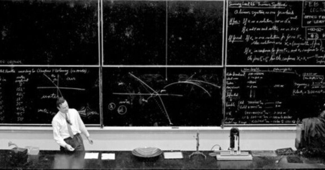 ファインマン物理学」をわたしが書き下ろすとしたら|KKさん ファインマン物理学」をわたしが書き下ろすとしたら|KKさん