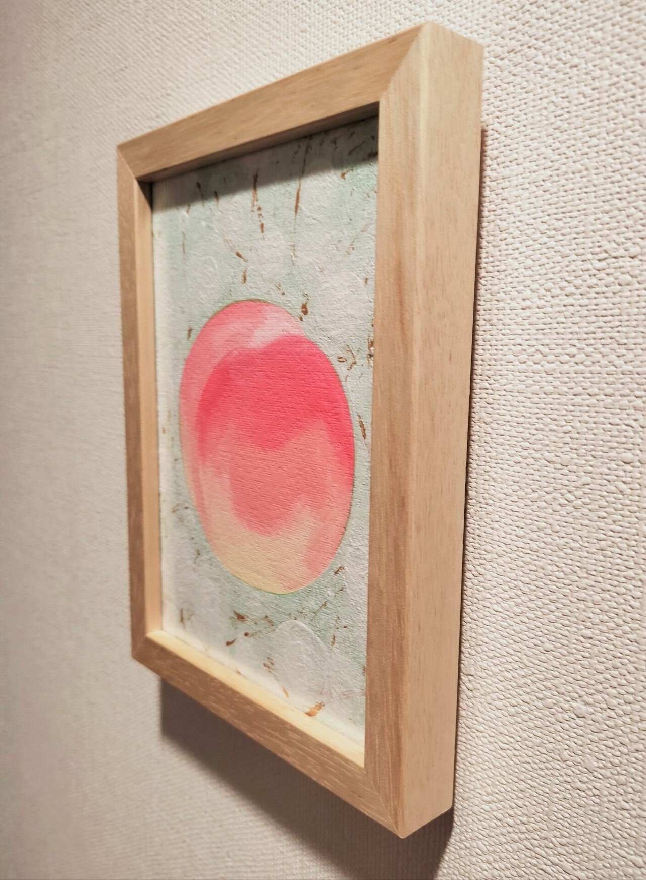 桃の絵｜那須 香オリ☆ナス カオリ