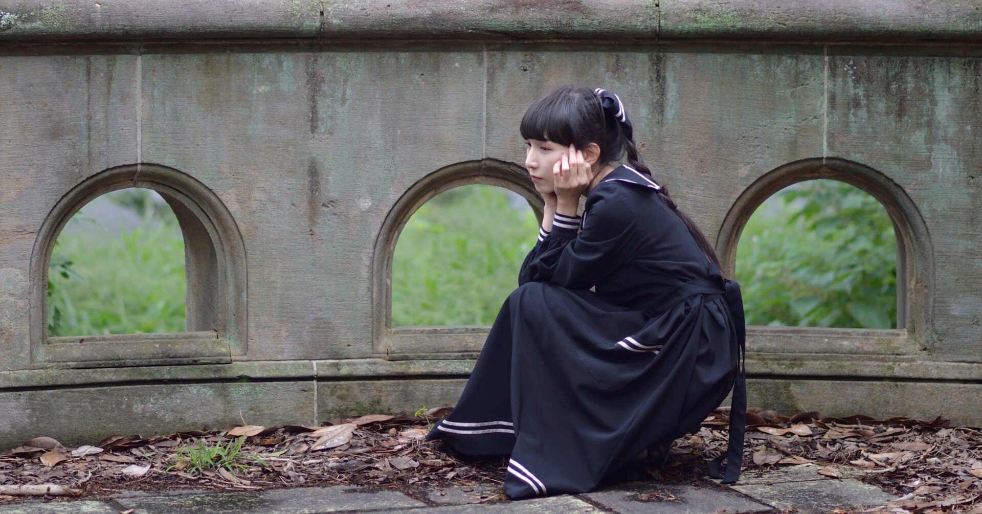 SERAPHIM 寄宿舎の少女のドレス セーラーワンピース