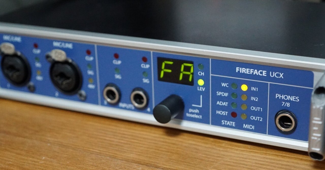 【一部不具合あり】RME Fireface UCX 一部不具合あり】RME Fireface UCX - メルカリ