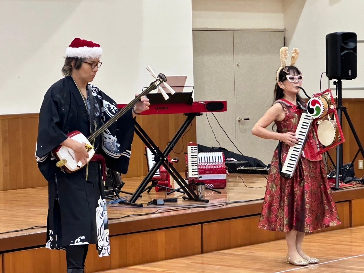 子供用 三味線 特別注文 小学生 和道具 和文化 音楽 楽器 革 ケース