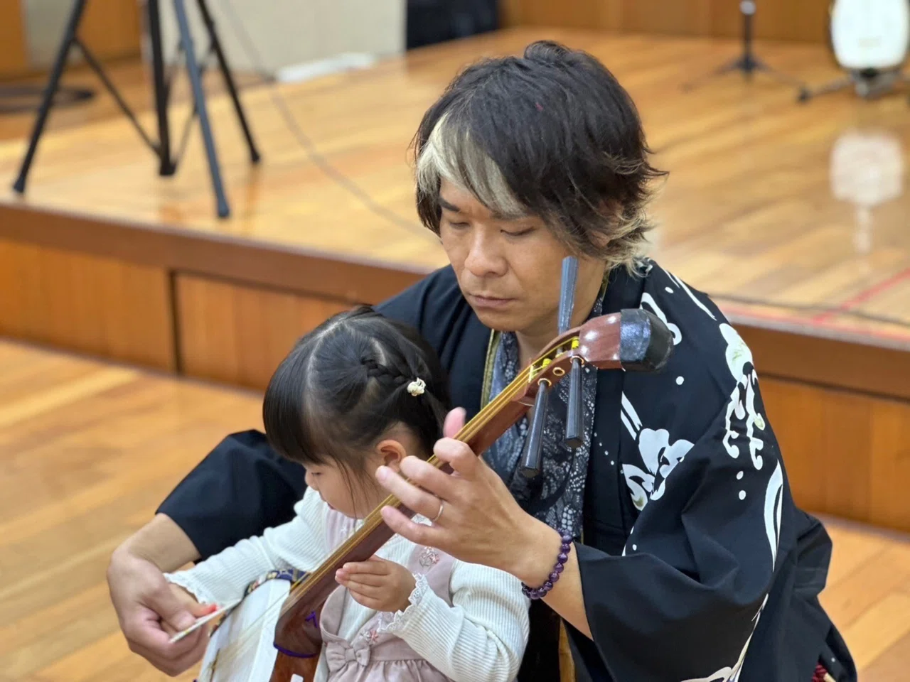 幼児に響け！和楽器三味線♪｜ Kuniaki Matsunaga（三味線のくにちゃん）