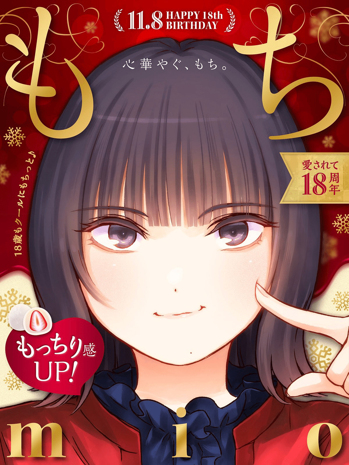 もちmio制作レポート｜なな希／ななみね希