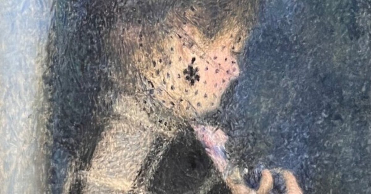 ルノワール「ヴェールを被った若い女性」｜せんしち