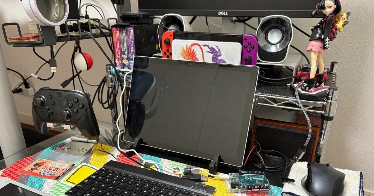 Memorandum of my room's gaming setup in autumn 2024 (Switch-focused ...