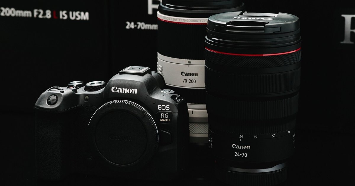 CANON EOSRP RFレンズ2本セット R6 Mark ⅡとRFレンズ2本を購入しました｜蒲生 善之