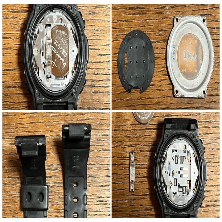 24年もののG-SHOCK ベゼルと電池交換で新品同様に｜J