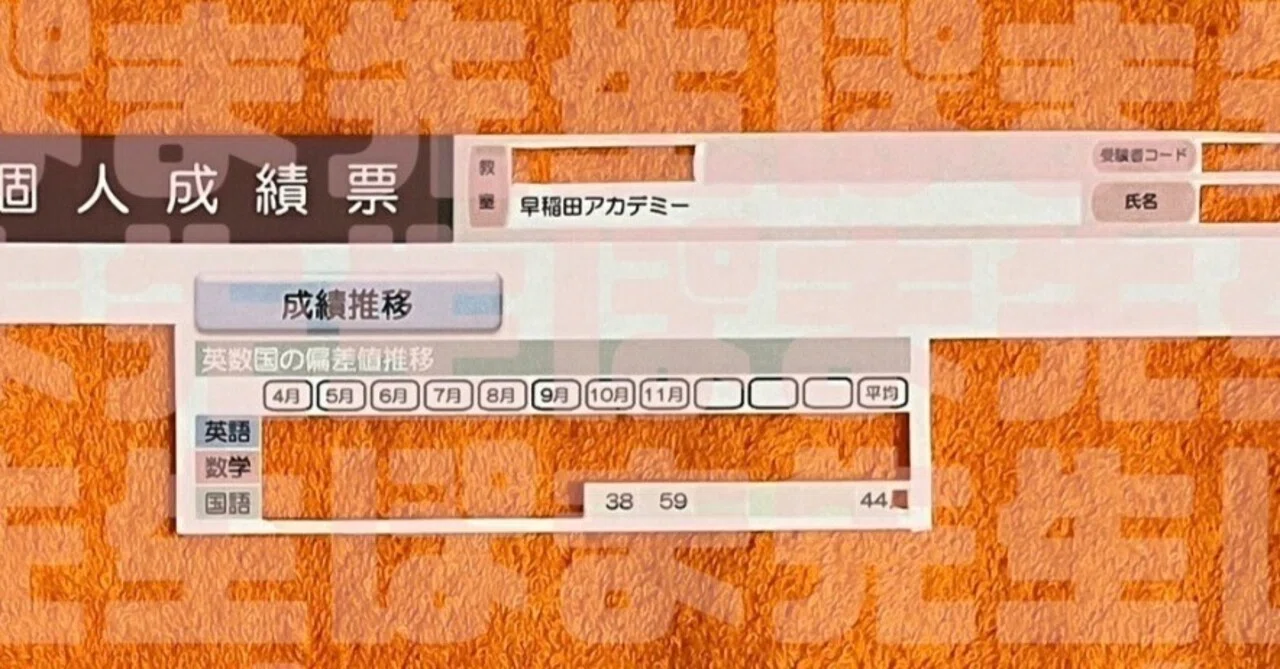 特訓選抜・SK選抜試験に捉われすぎることの弊害（早稲アカ 基準