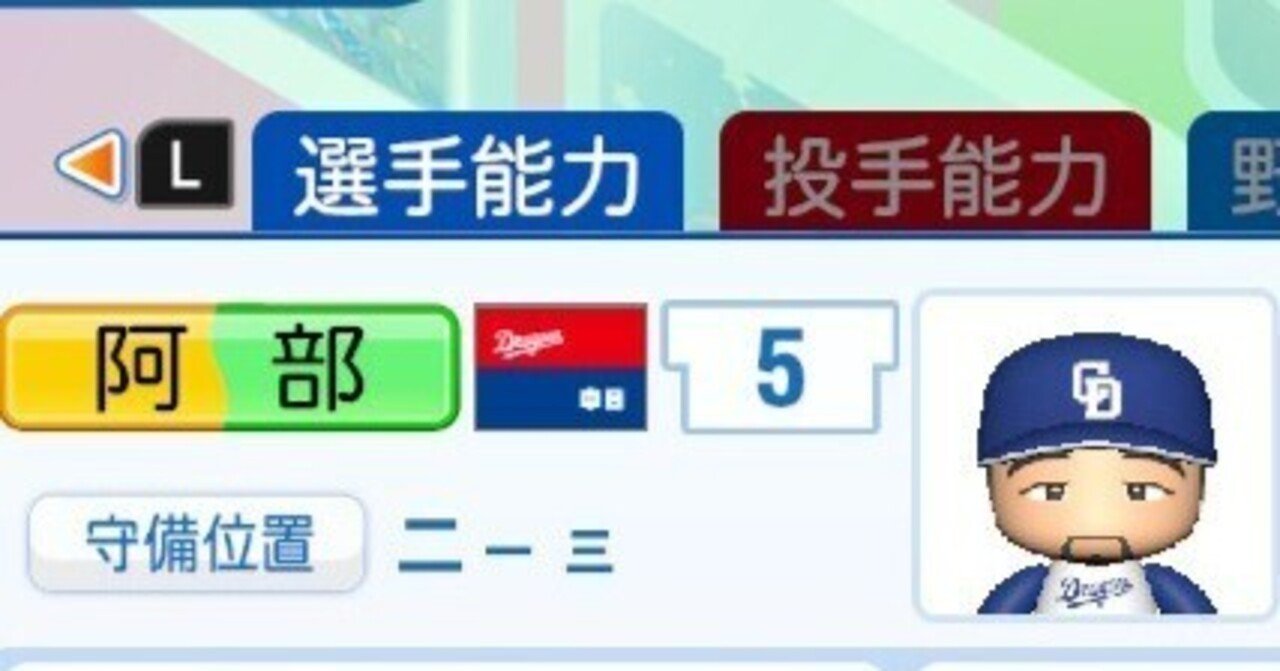 パワプロ2024-2025 阿部寿樹(2020年)｜ハムウルフクロー