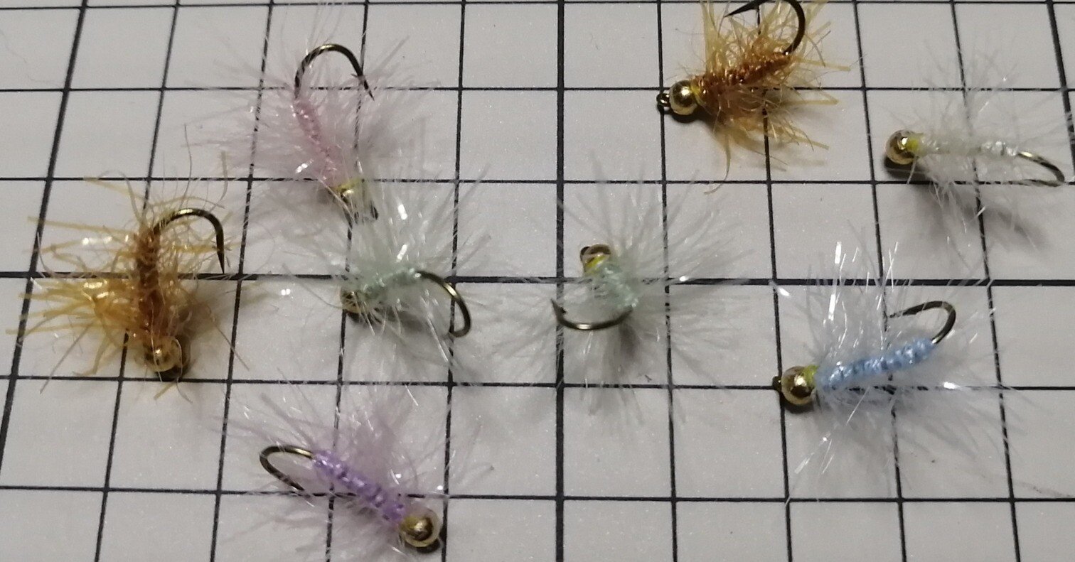 フライフィッシング フライタイイング マテリアル ニンフやウェット