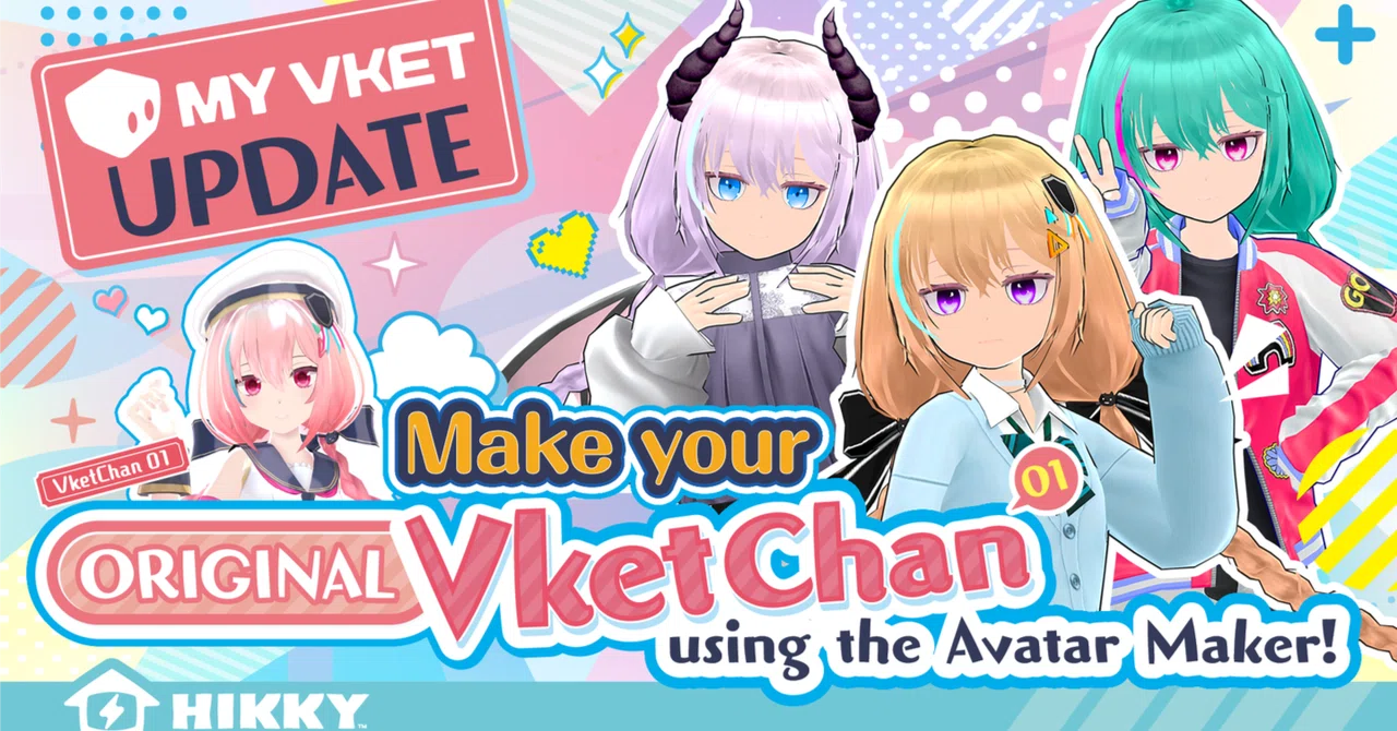 [Avatar Maker] Create Your Original VketChan! Step-by-Step Guide to ...