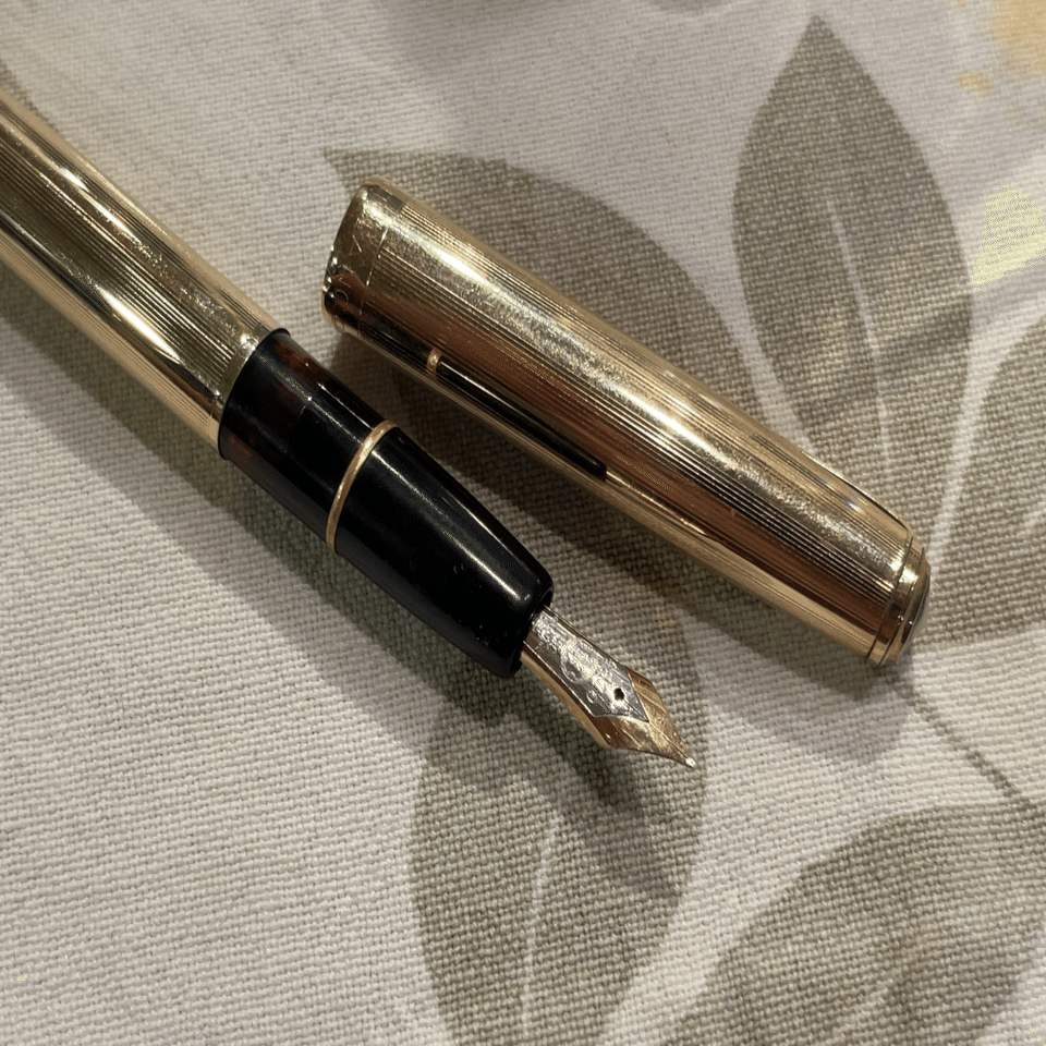 018FP-12】MONTBLANC Masterpiece 742 紹介＆テレスコ弁修理記録｜漂流物