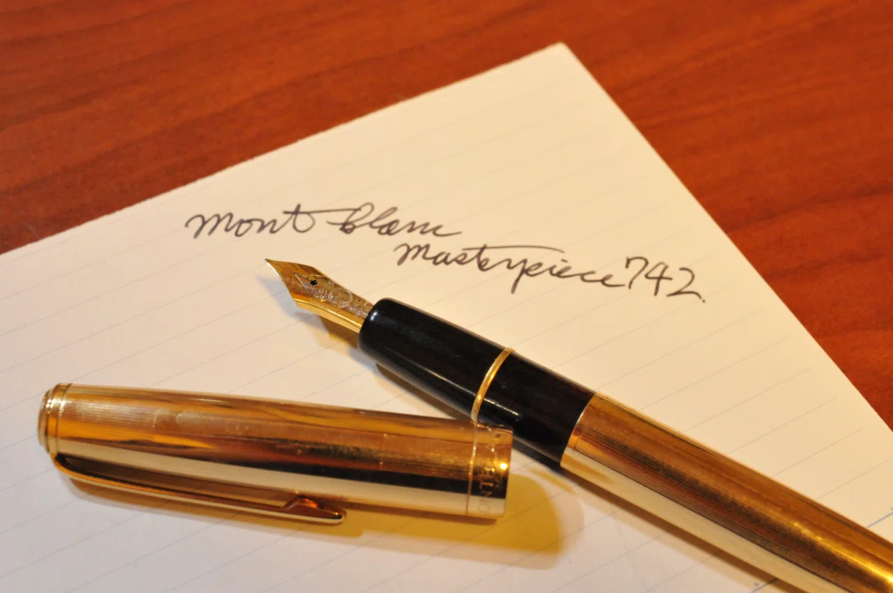 018FP-12】MONTBLANC Masterpiece 742 紹介＆テレスコ弁修理記録｜漂流物