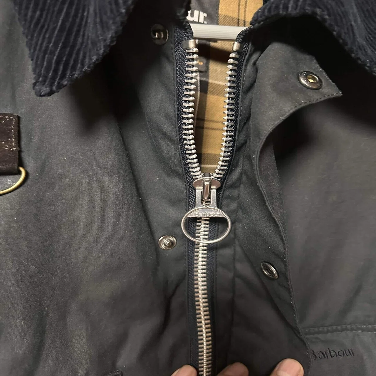Barbour OS Transport NAVY｜池上富士夫