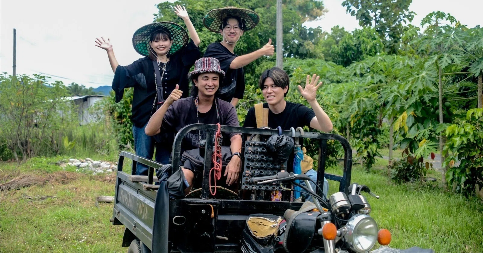 チェンマイの秘境で、タイルー族と過ごす1日｜市角 壮玄 HOXAI アート