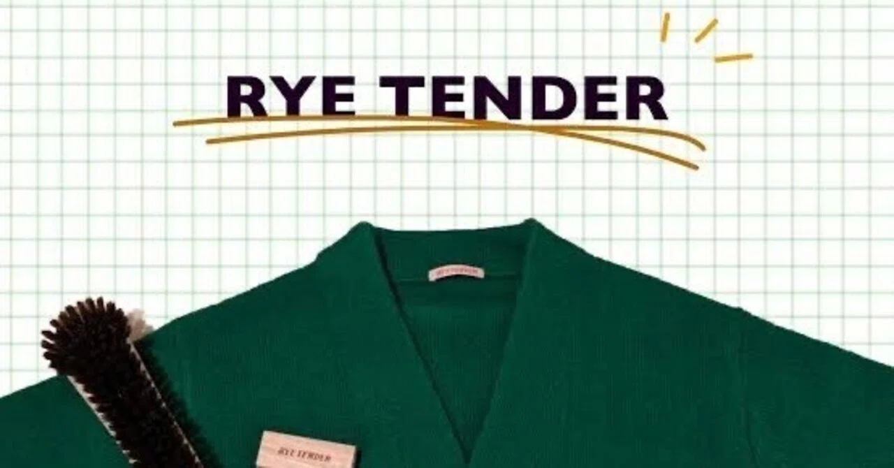 RYE TENDERのニットにハマる初冬。｜oil